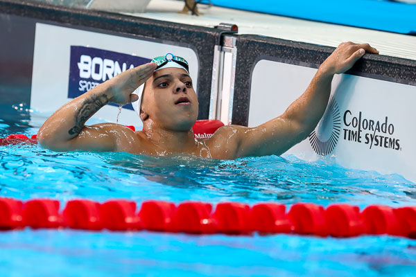 Lo mejor está por venir, ahora sé que me puedo convertir en multimedallista en esta competencia expresó Yosjaniel Hernández. (Calixto N. Yanes/Jit)