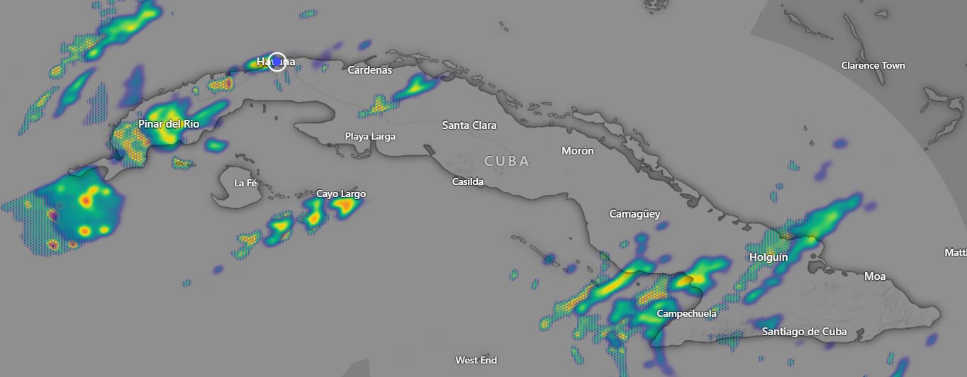 Estado del tiempo en Cuba 4/2/2024