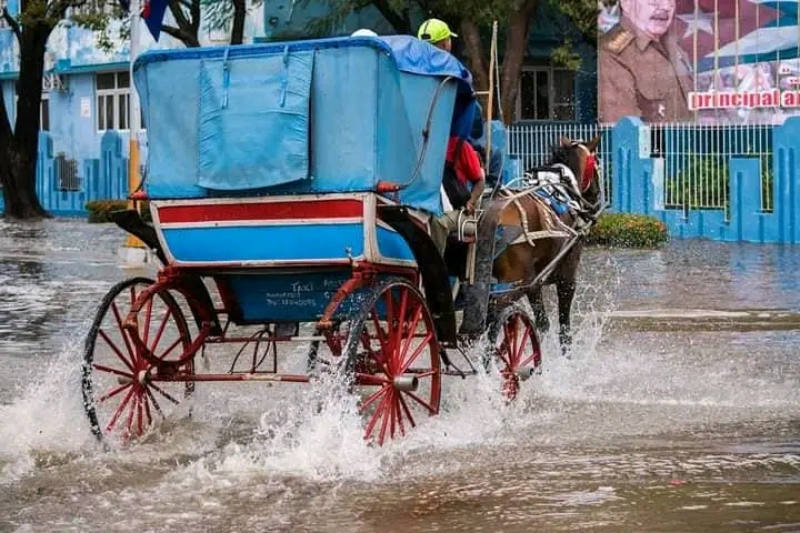 Lluvias en Cuba (Bayamo)