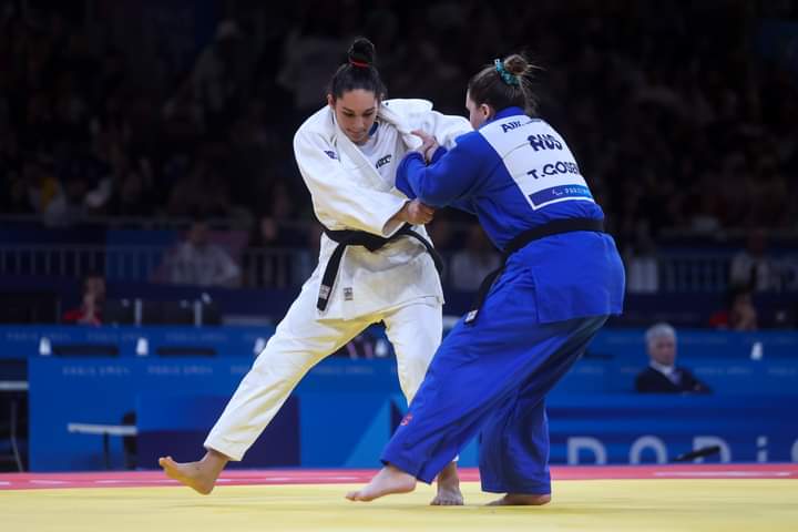 La parajudoca holguinera Sheyla Hernández obtuvo medalla de plata. 