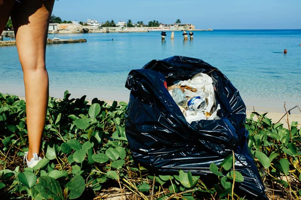 Jornada de limpieza costera (David Estrada Rodríguez/Naturaleza Secreta de Cuba)