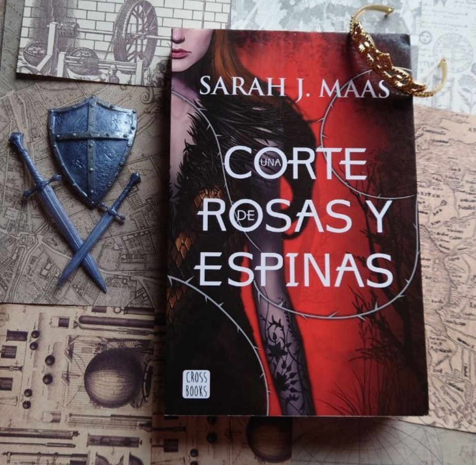 Portada del Libro Una corte de Rosas y Espinas