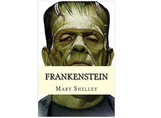 Portada del libro Frankenstein, de Mary Shelley