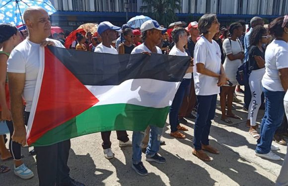  Santiago de Cuba marcha por Palestina