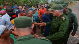 En Guantánamo, ni solos ni abandonados; «Cuba está en función de ustedes»