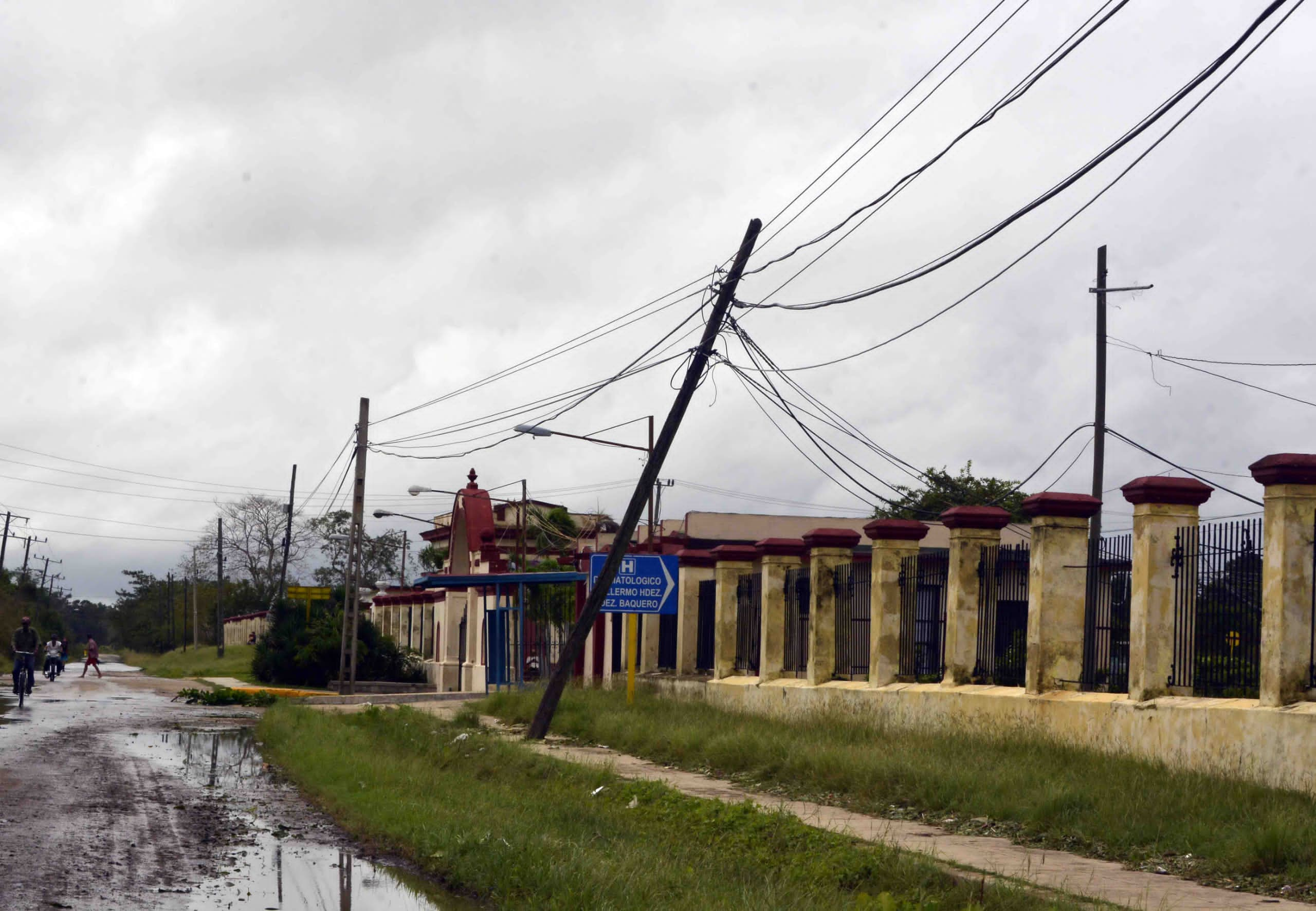 Paso del huracán Rafael por La Habana 