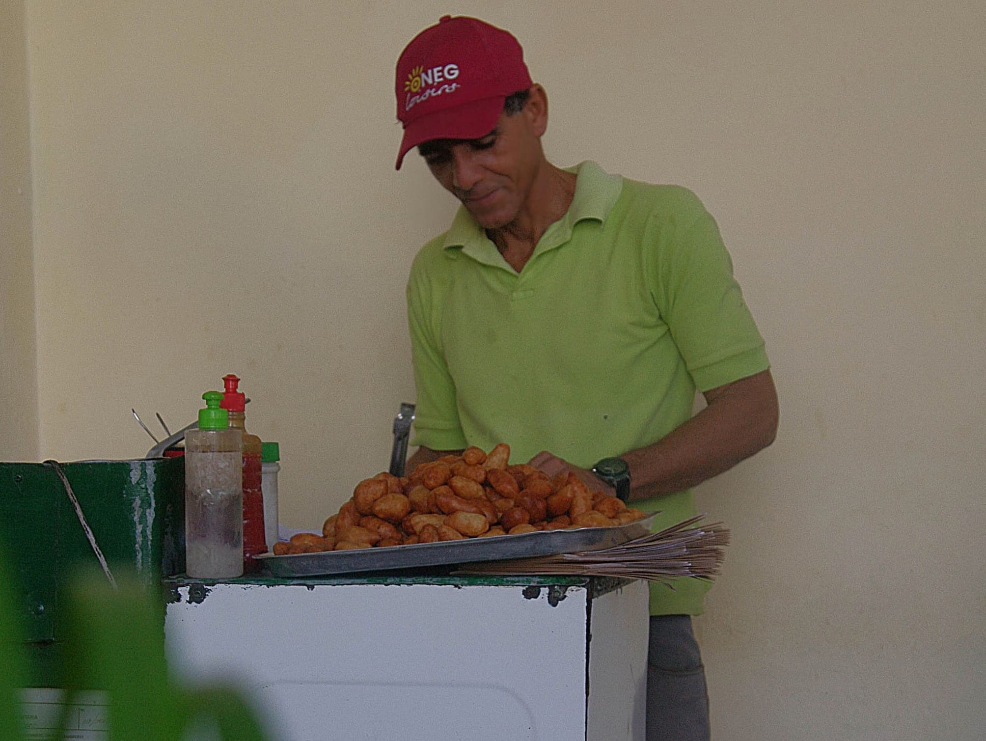 Vendedores ambulantes en La Habana