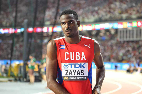 Luis Enrique Zayas cede corona del salto de altura en Udine