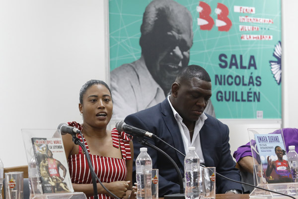 Omara Durand y Mijaín López, inmortales también desde las letras