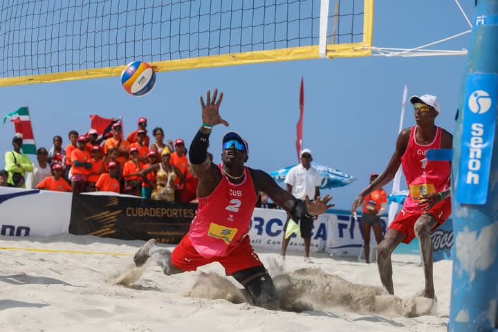 Voly de playa: Alayo-Díaz y su primer oro en Varadero 