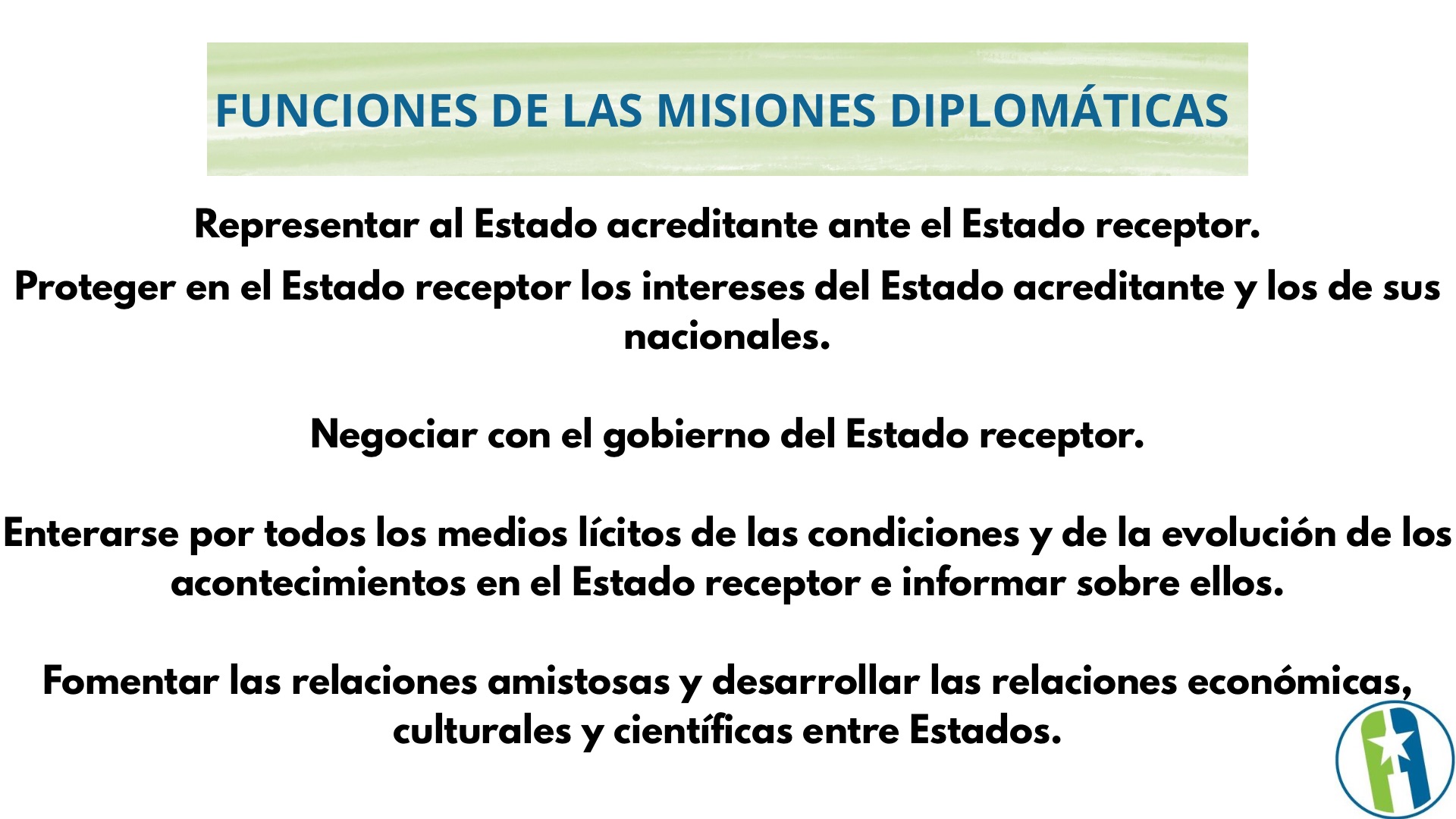 Misiones diplomáticas 