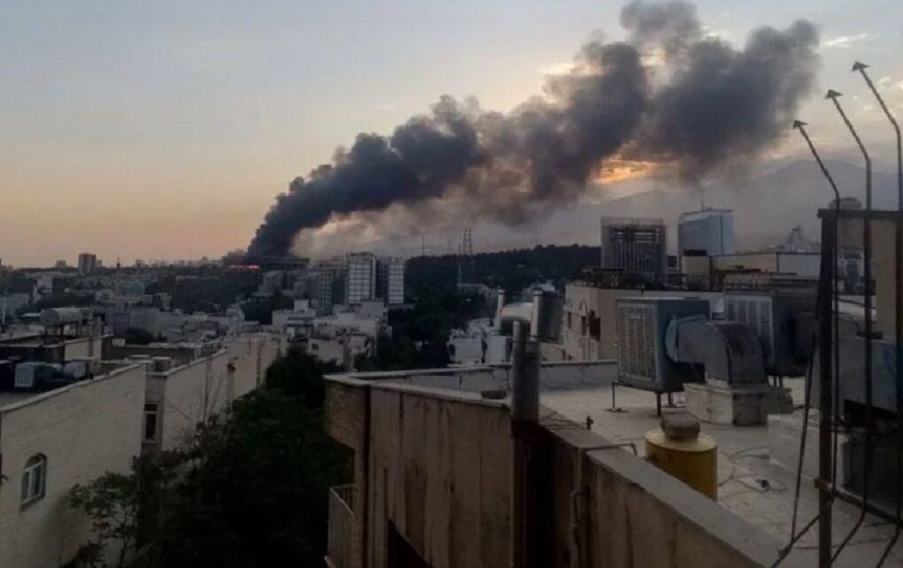 Ataque a Radio y TV iraní