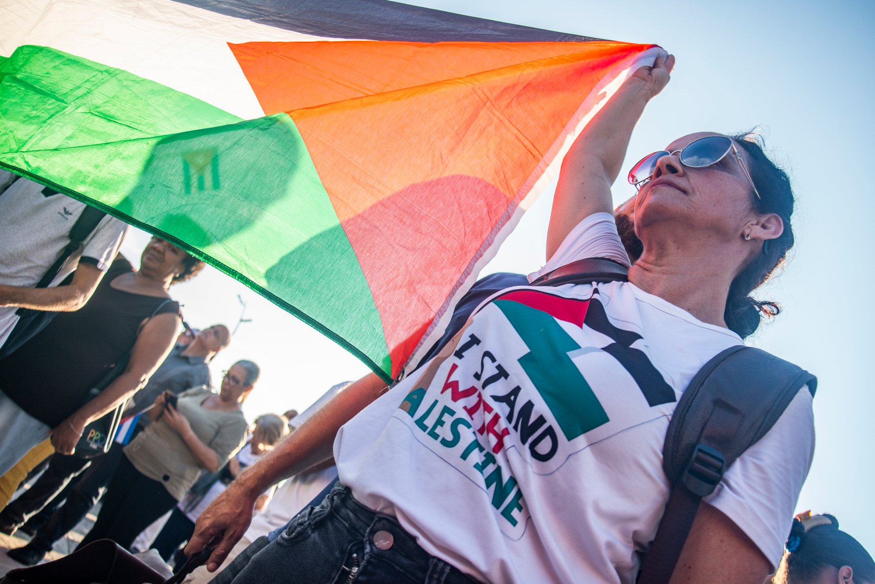 Hoy mi lente es por Palestina 