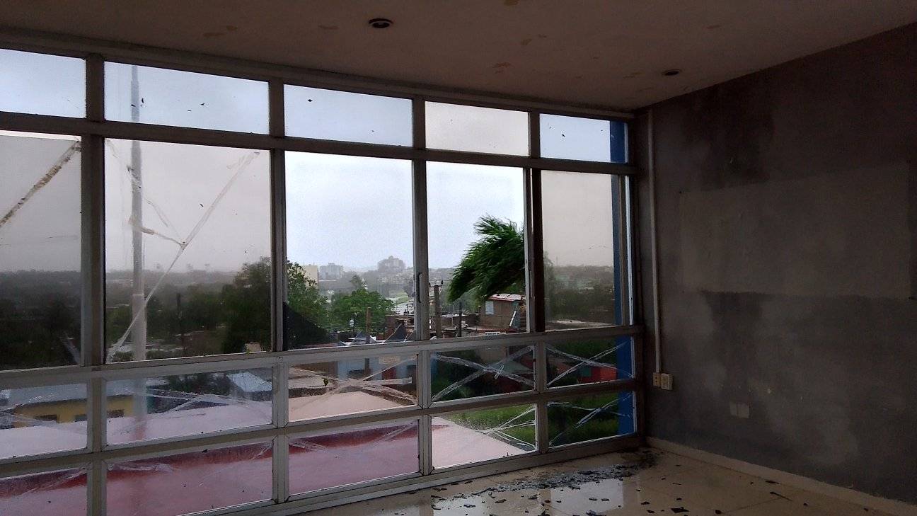 Daños en la Universidad de Oriente tras el paso del huracán Melissa: Foto: Luis Alberto Portuondo Ortega 