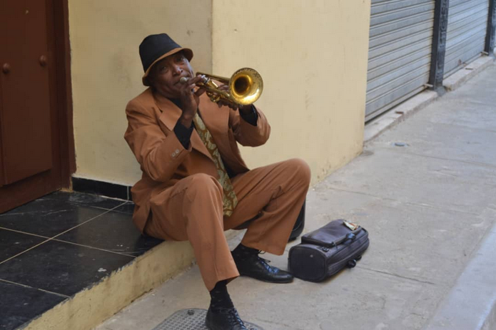 Músicos en las calles de La Habana. Foto: Jessica Sosa/ Cubahora